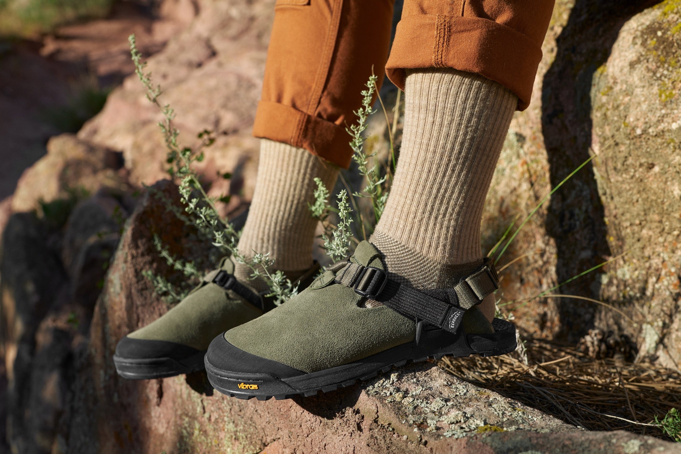 Mountain Clog - Leather Suede (Sagebrush) - Image 4