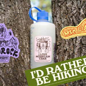 Bedrock Mountain Cider Sticker Pack